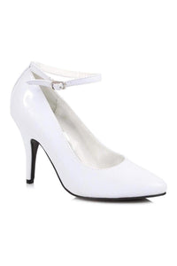 Ellie Shoes 8401 Pump in White Patent from SexyShoes.com