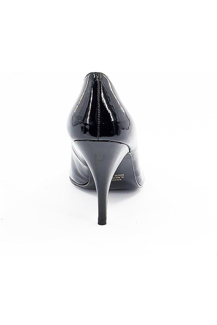 Sexyshoes Brand 8902 Wide Classic Pump in Black Patent