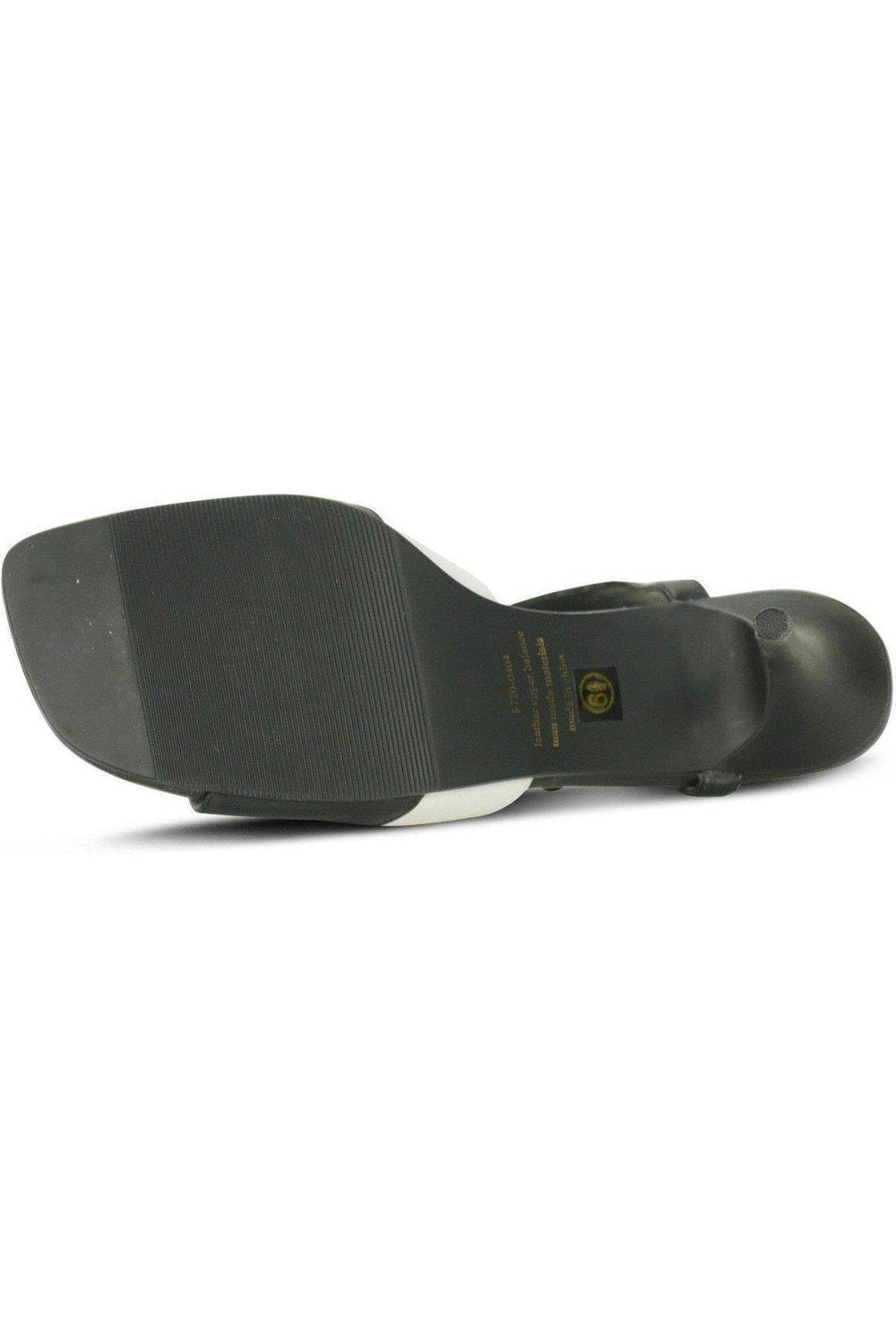 9720-Bella Leather Vintage Sandal | Black Leather-Sexyshoes Brand-Sandals-SEXYSHOES.COM