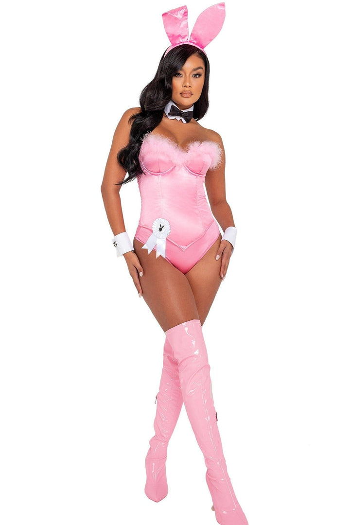 9PC Playboy Boudoir Bunny-Bunny Costumes-Roma Costumes-SEXYSHOES.COM