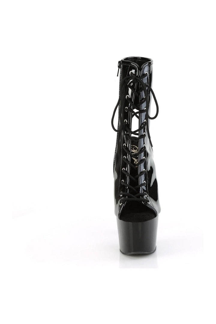 ADORE-1016 Black Patent Ankle Boot