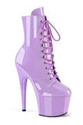 ADORE-1020 Purple Patent Ankle Boot