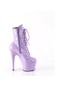Pleaser ADORE-1020 Purple Patent Ankle Boot in Purple Patent
