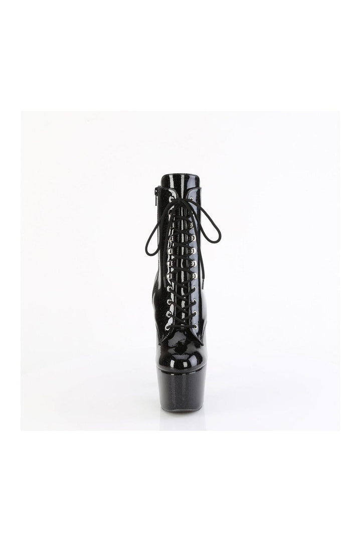 ADORE-1020GP Black Patent Ankle Boot