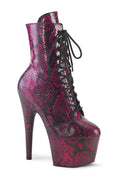 ADORE-1020SPWR Fuchsia Faux Leather Knee Boot
