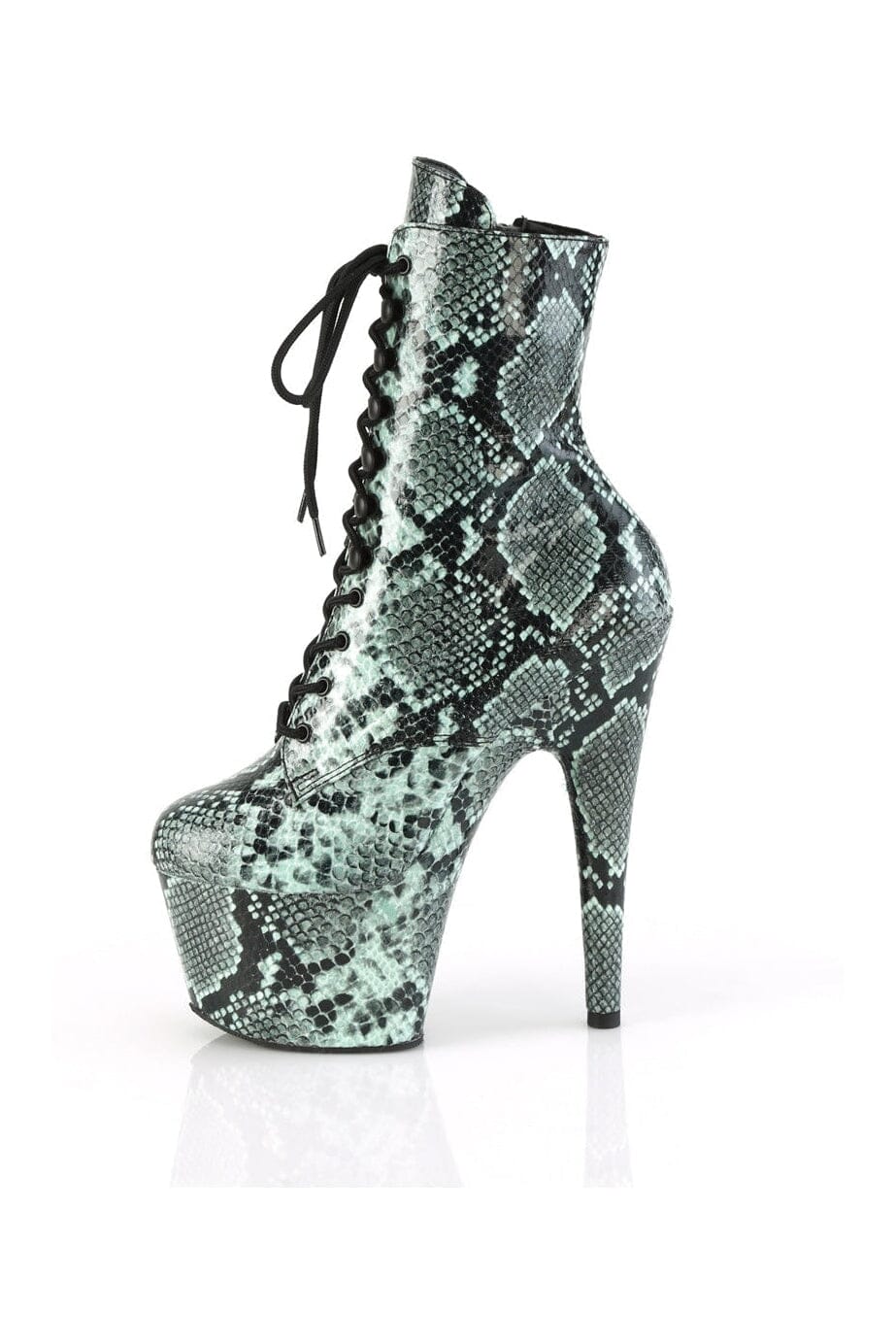 ADORE-1020SPWR Green Faux Leather Knee Boot-Knee Boots-Pleaser-SEXYSHOES.COM