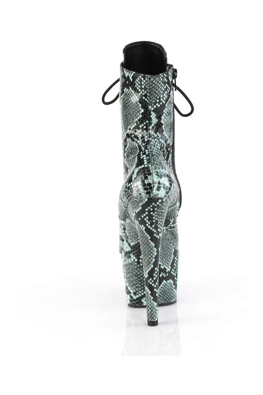 ADORE-1020SPWR Green Faux Leather Knee Boot-Knee Boots-Pleaser-SEXYSHOES.COM