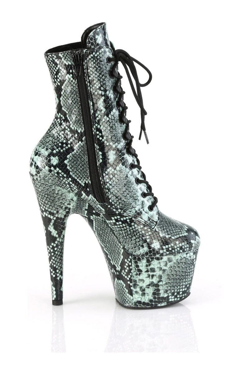 ADORE-1020SPWR Green Faux Leather Knee Boot-Knee Boots-Pleaser-SEXYSHOES.COM