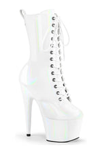 ADORE-1040WR-HG White Patent Ankle Boot