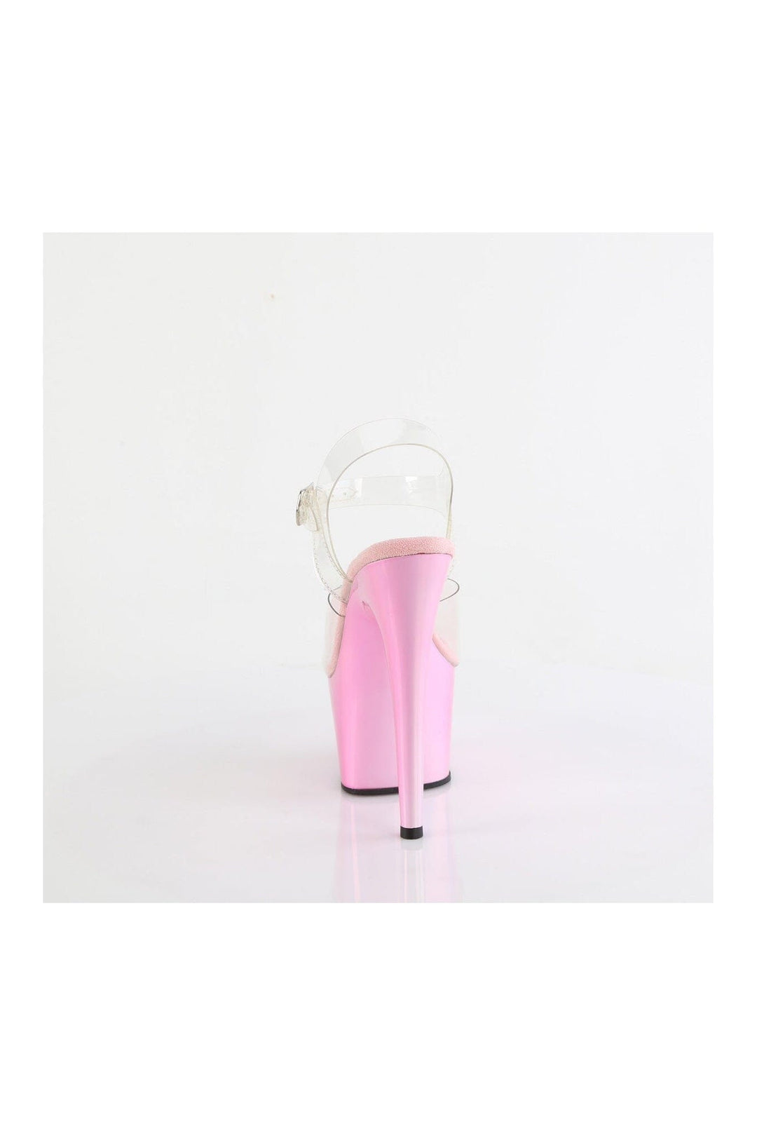 Pleaser ADORE-708LQ Clear Vinyl Sandal in Clear Vinyl