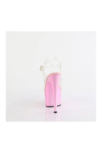 Pleaser ADORE-708LQ Clear Vinyl Sandal in Clear Vinyl