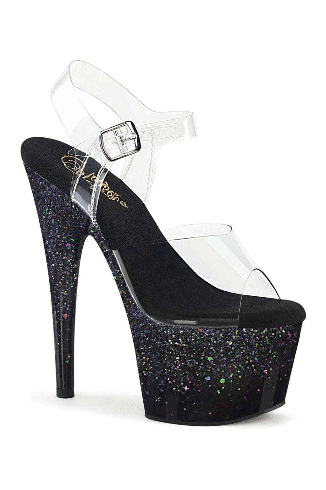 Pleaser Clear Sandals Platform Stripper Shoes | Buy at Sexyshoes.com