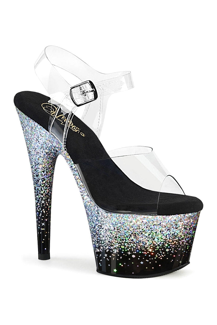 Pleaser Clear Sandals Platform Stripper Shoes | Buy at Sexyshoes.com