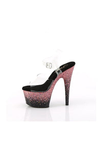 Pleaser ADORE-708SS Clear Vinyl Sandal in Clear Vinyl