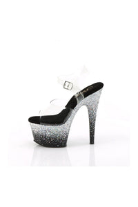 Pleaser ADORE-708SS Clear Vinyl Sandal in Clear Vinyl