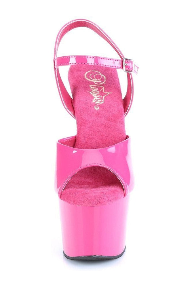Pleaser ADORE-709 Sandal in Fuchsia Patent