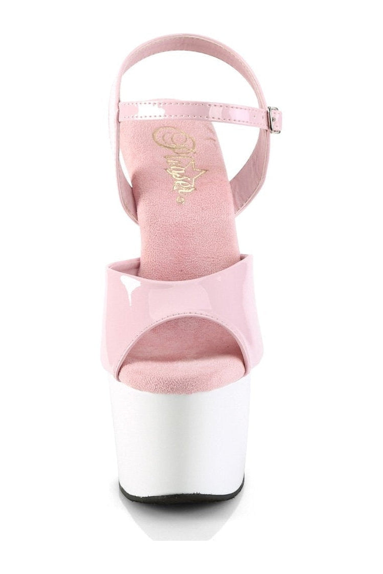 Pleaser ADORE-709 Sandal in Pink Patent