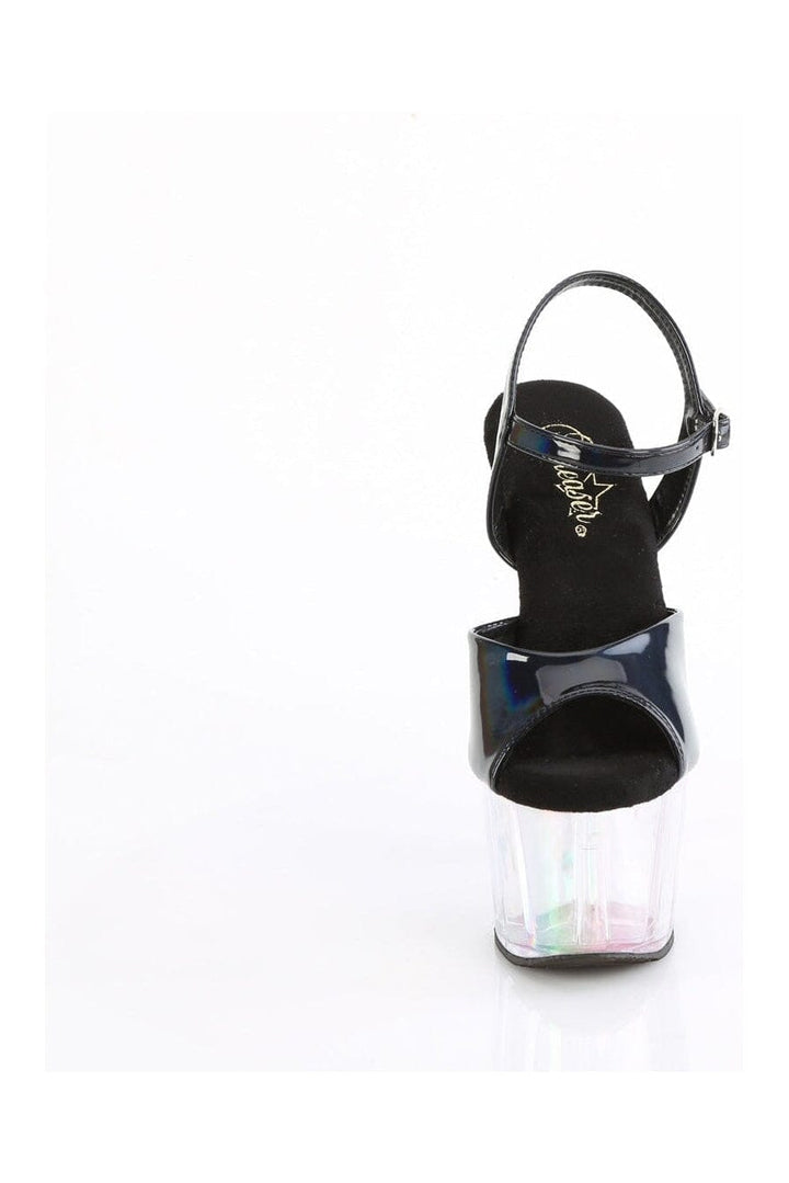 ADORE-709HT Black Hologram Sandal