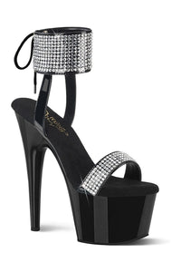 Pleaser ADORE-770 Black Patent Sandal in Black Patent from SexyShoes.com