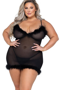 Roma Confidential Afterhours Chemise in Black  from SexyShoes.com