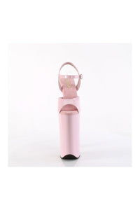 Pleaser BEYOND-009 Pink Patent Sandal in Pink Patent