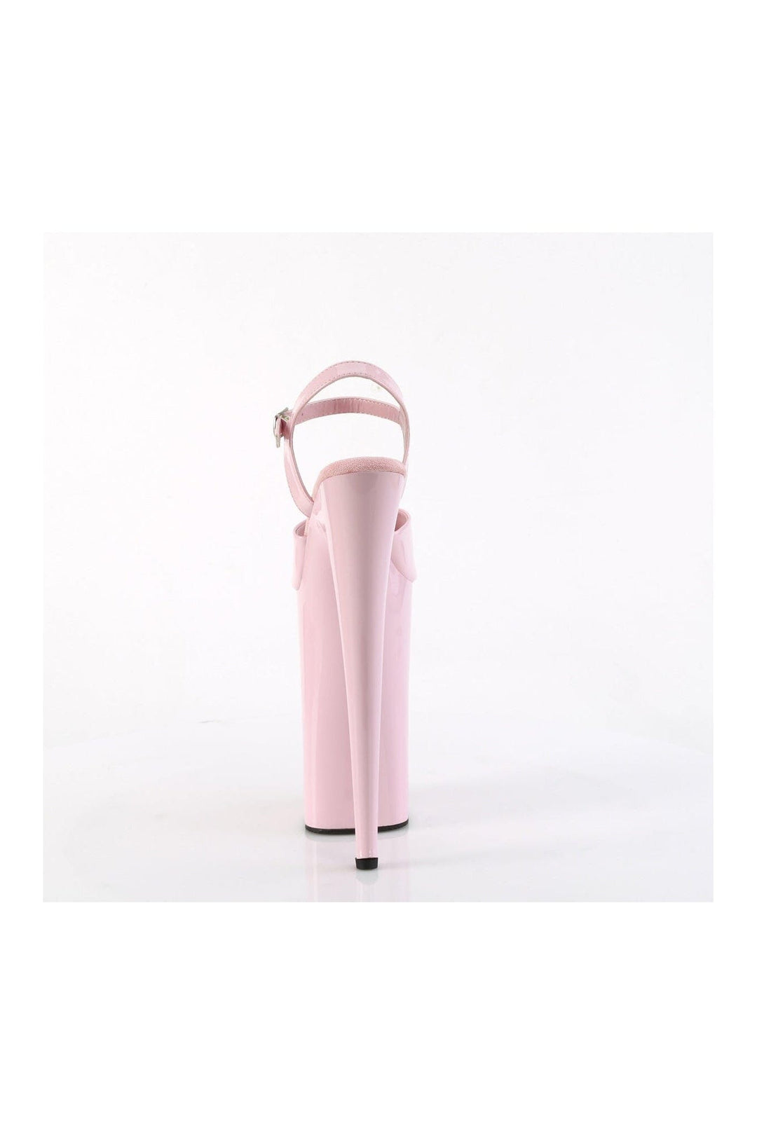 Pleaser BEYOND-009 Pink Patent Sandal in Pink Patent