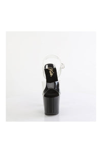 Pleaser BLISS-708 Clear Vinyl Sandal in Clear Vinyl