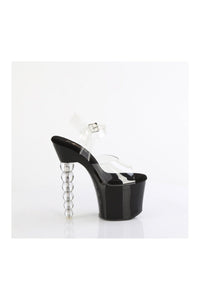 Pleaser BLISS-708 Clear Vinyl Sandal in Clear Vinyl
