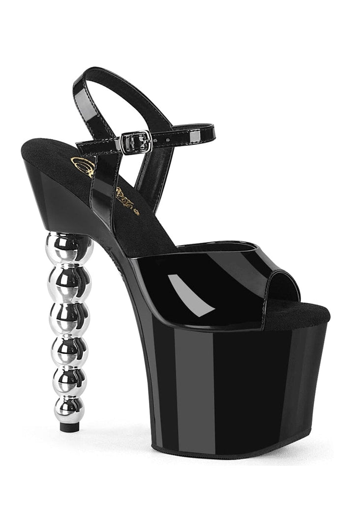 Pleaser Black Sandals Platform Stripper Shoes | Buy at Sexyshoes.com