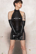 Beatrice Vinyl Dress