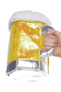 Leg Avenue Beer Stein Purse in Gold  from SexyShoes.com
