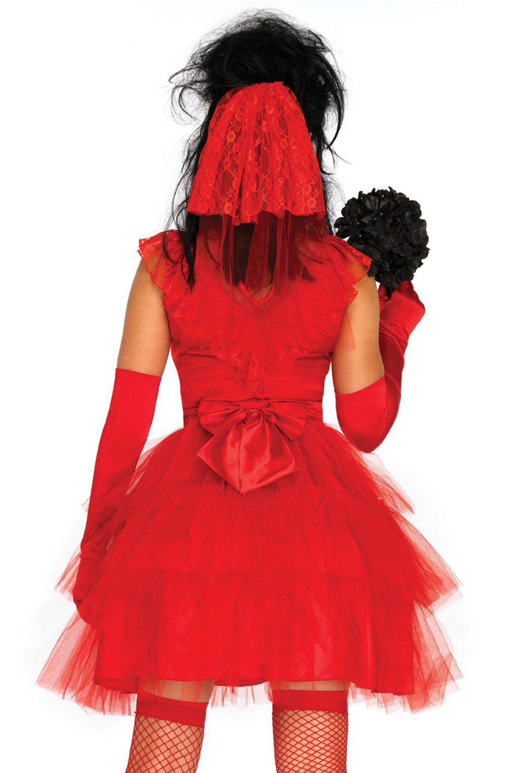 Leg Avenue Beetle Bride Costume in Red 
