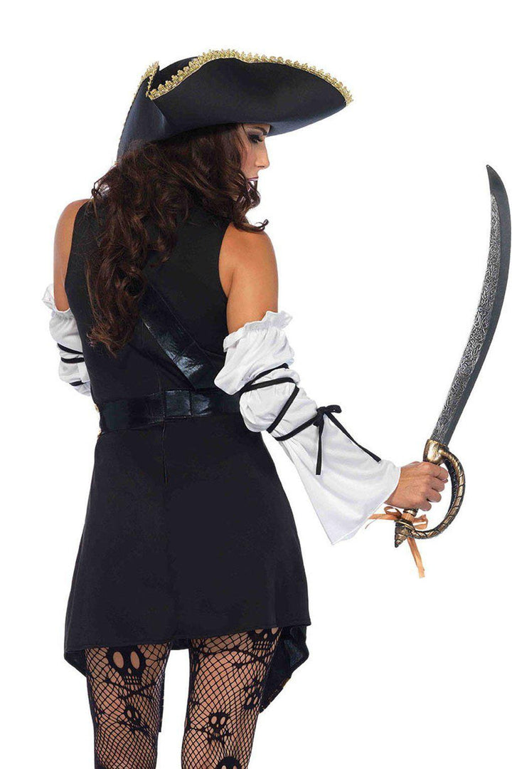 Black Sea Buccaneer Costume-Pirate Costumes-Leg Avenue-SEXYSHOES.COM