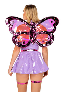 Roma Costumes Butterfly Wings in Purple  from SexyShoes.com