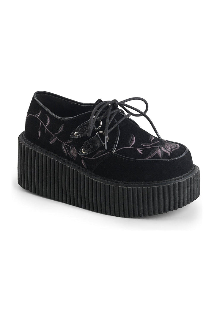 CREEPER-219 Black Hologram Patent Creeper-Creepers-Demonia-Black-10-Hologram Patent-SEXYSHOES.COM