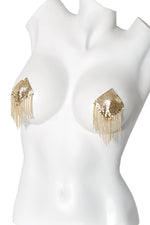 Chain Mail Flat Pasties With Fringe