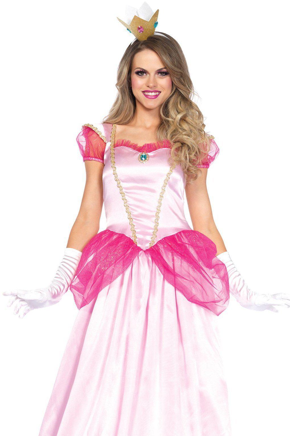 Classic Pink Princess Costume-Princess Costumes-Leg Avenue-Pink-S-SEXYSHOES.COM