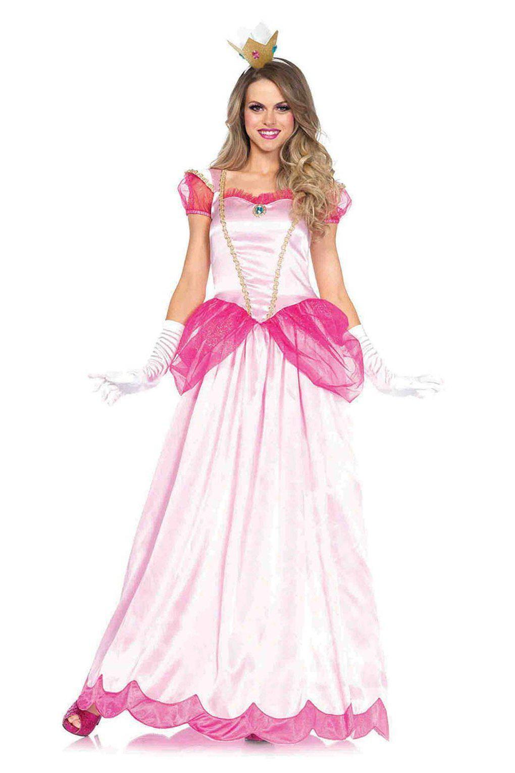 Leg Avenue 3 Piece Classic Pink Princess Costume in Pink  from SexyShoes.com