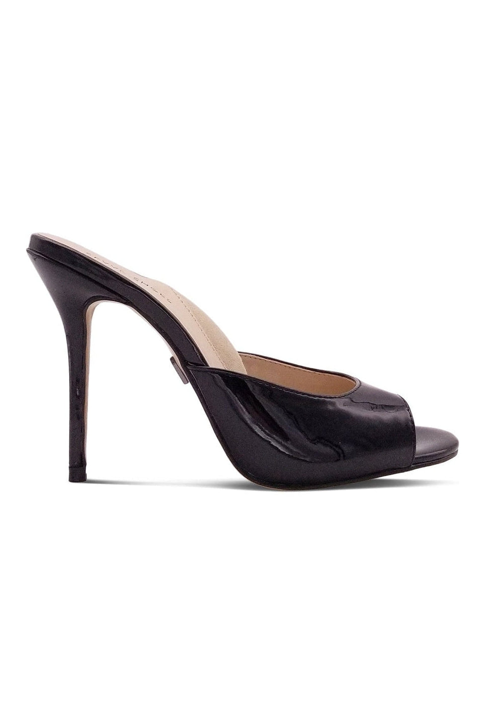Sexyshoes Signature Micro Stiletto Sexy Mule in Black Patent
