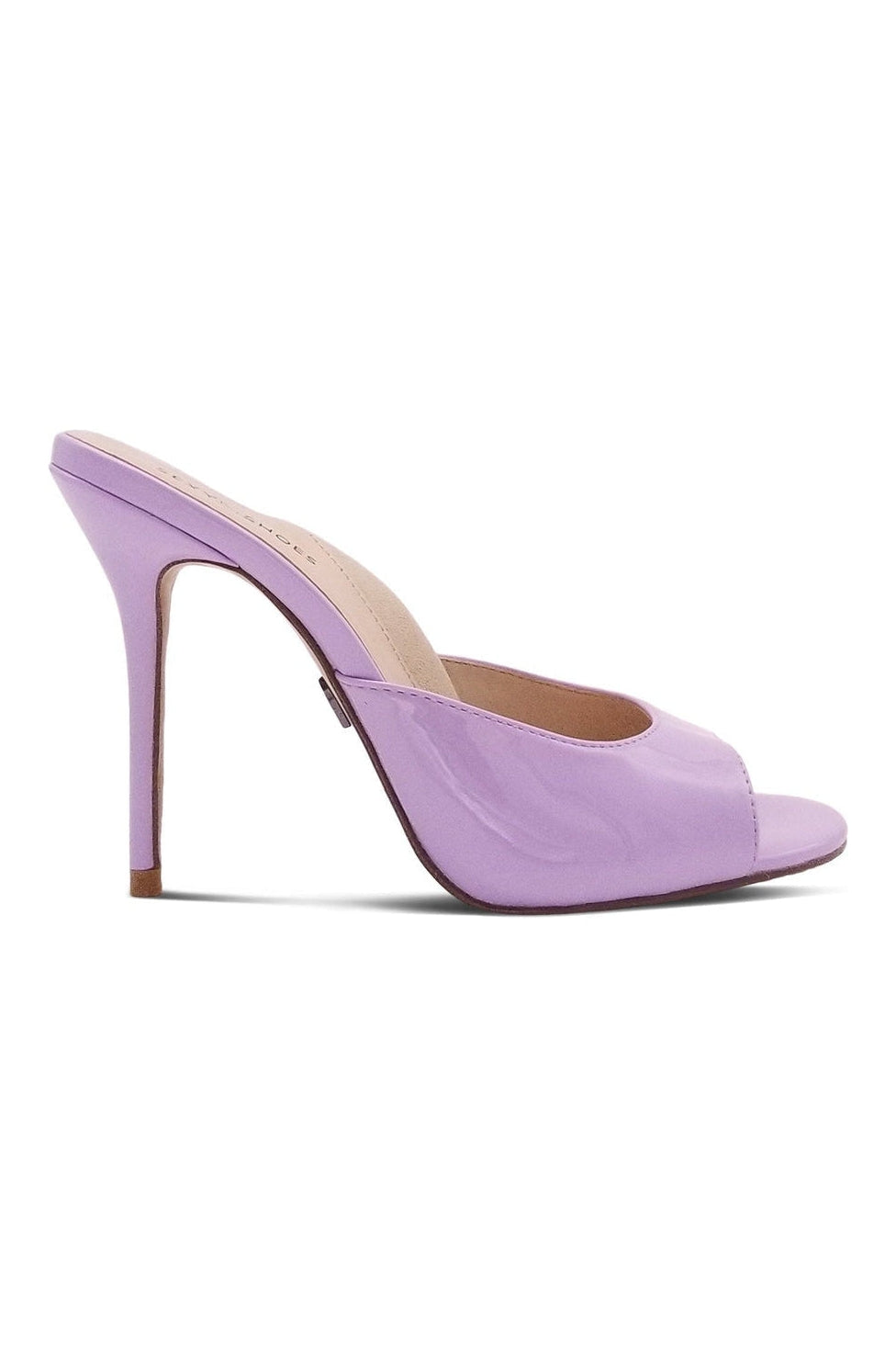 Sexyshoes Signature Micro Stiletto Sexy Mule in Lavender Patent