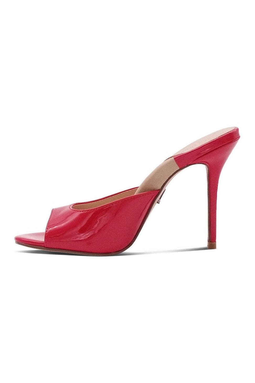 Micro Stiletto Sexy Mule-Slides-Sexyshoes Signature-Red-SEXYSHOES.COM