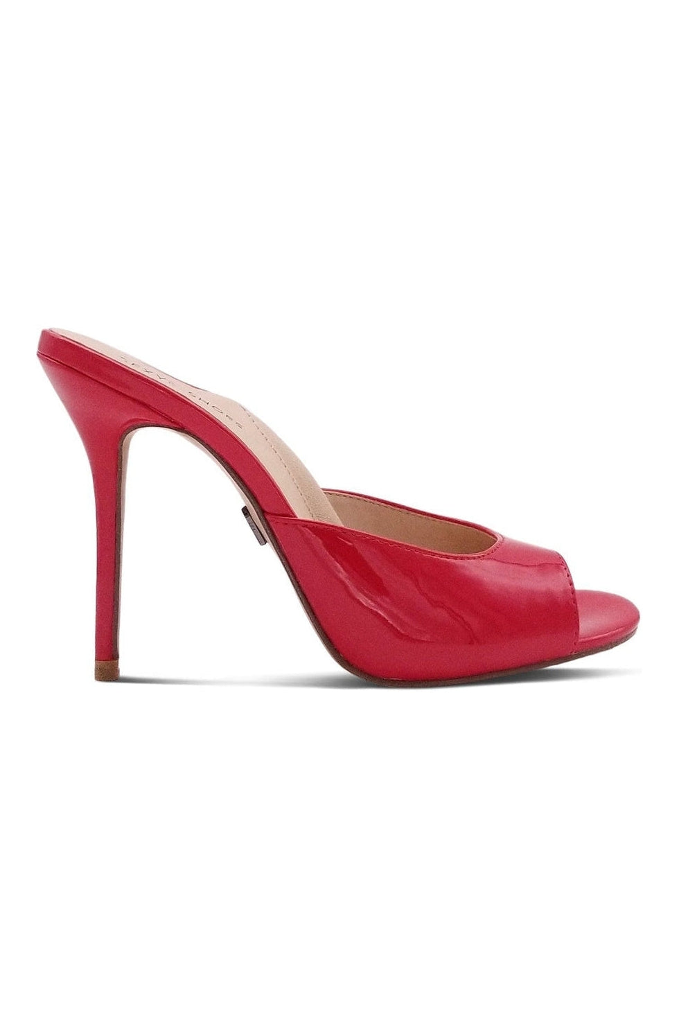 Sexyshoes Signature Micro Stiletto Sexy Mule in Red Patent