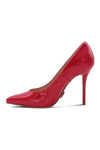 Sexyshoes Signature Super Sexy Classic Pump with Micro Stiletto Heel in Red Patent