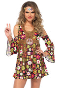 Cold Shoulder Hippy Costume
