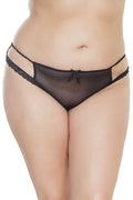 Cotton Panty Multi-Strap With Ring Detail  | Plus Size
