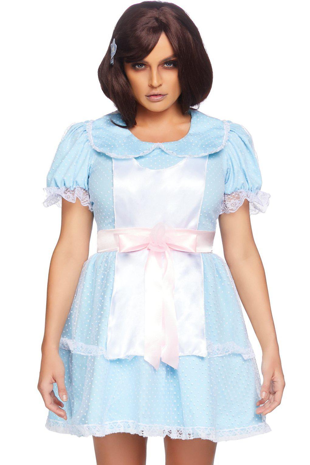 Leg Avenue 2 Piece Creepy Sibling Costume in Blue  from SexyShoes.com