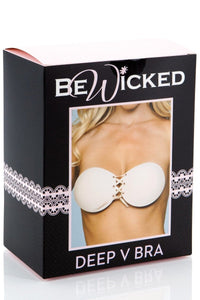 BeWicked Criss Cross Adhesive Bra in Nude 