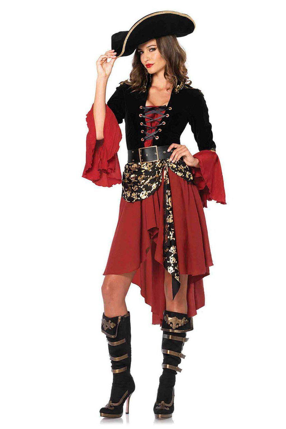 Cruel Seas Captain Costume-Pirate Costumes-Leg Avenue-SEXYSHOES.COM