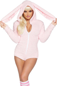 Leg Avenue Cuddle Bunny Costume in Pink 