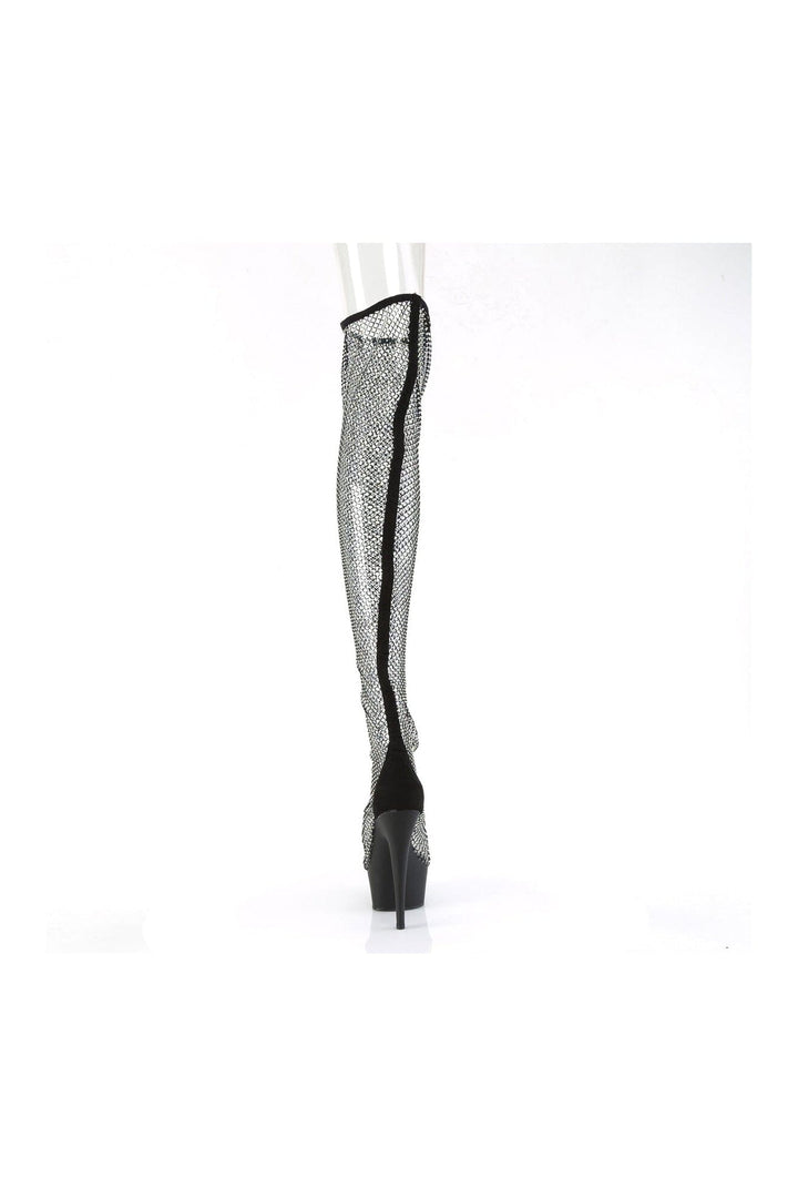 Pleaser Thigh Boots Platform Stripper Shoes | Buy at Sexyshoes.com